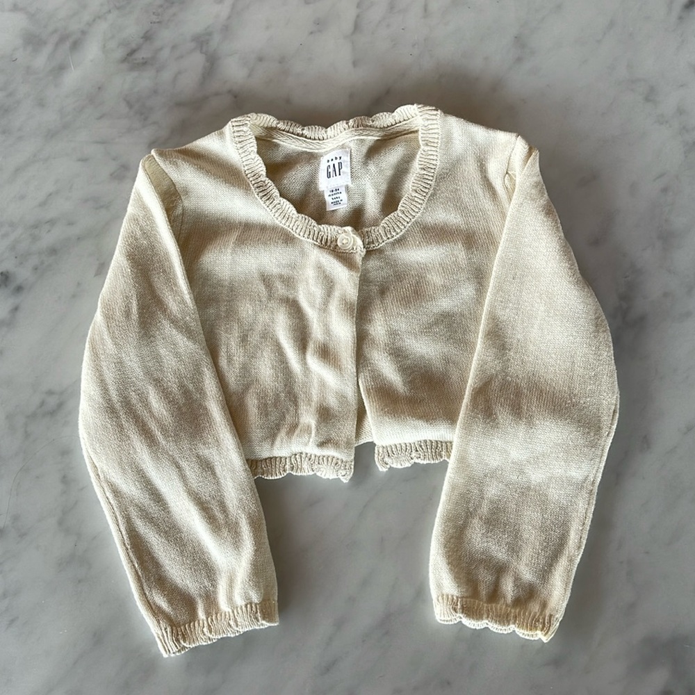 Gap silky crop sweater